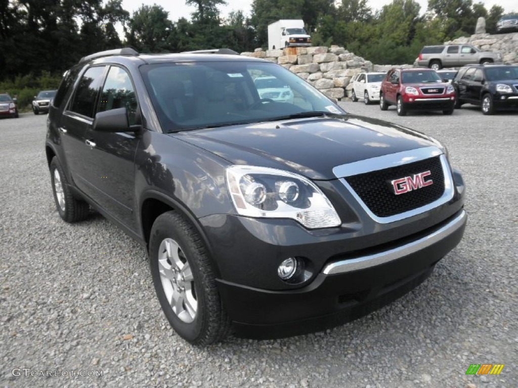 2012 Acadia SLE - Cyber Gray Metallic / Light Titanium photo #2