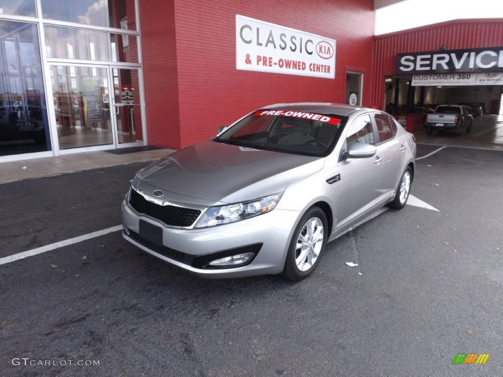 2012 Optima LX - Satin Metal / Beige photo #1