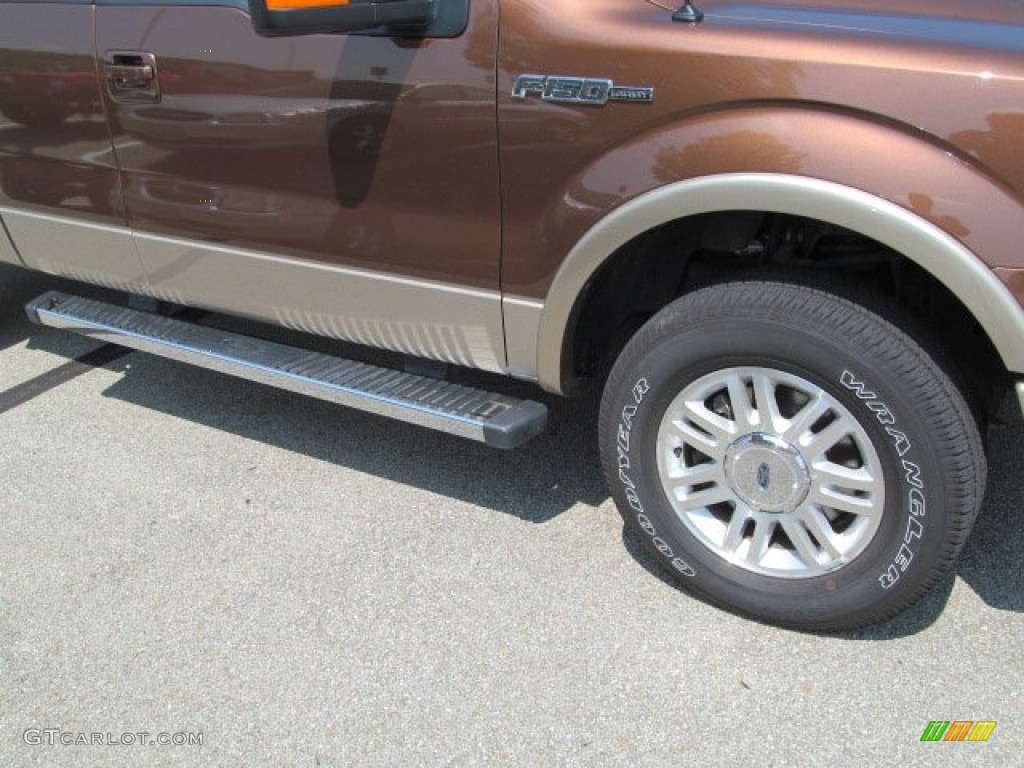 2011 F150 Lariat SuperCab 4x4 - Golden Bronze Metallic / Pale Adobe photo #3