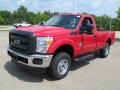 Vermillion Red 2012 Ford F250 Super Duty Gallery