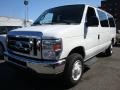 2008 Oxford White Ford E Series Van E350 Super Duty XLT Passenger  photo #1