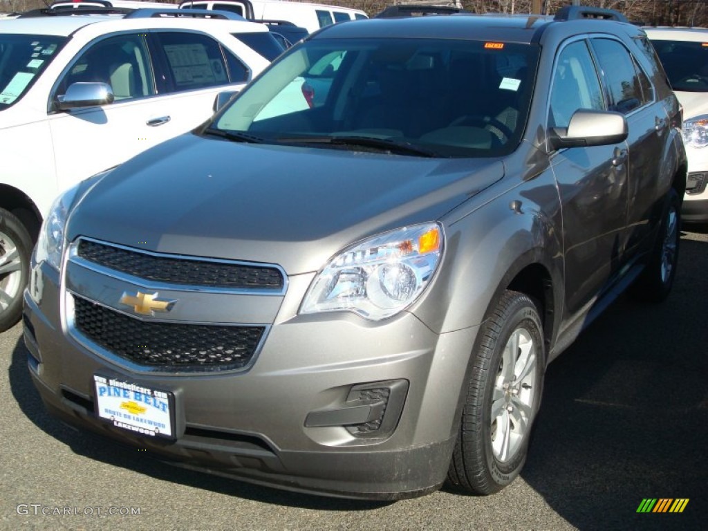 2012 Equinox LT AWD - Mocha Steel Metallic / Jet Black photo #1