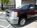Dark Cherry Metallic - Silverado 2500HD LT Crew Cab Photo No. 27