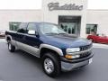 1999 Indigo Blue Metallic Chevrolet Silverado 2500 LS Extended Cab 4x4  photo #5