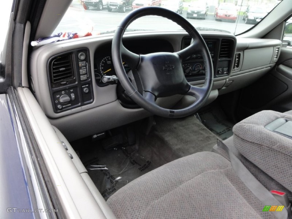 1999 Silverado 2500 LS Extended Cab 4x4 - Indigo Blue Metallic / Graphite photo #13