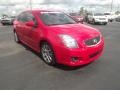 2008 Red Alert Nissan Sentra SE-R Spec V  photo #3