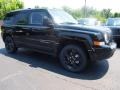 2012 Black Jeep Patriot Latitude 4x4  photo #2