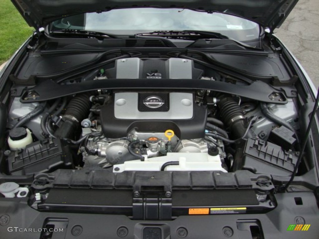 2009 Nissan 370Z Sport Coupe 3.7 Liter DOHC 24-Valve VVEL VQ37VHR V6 Engine Photo #66856329