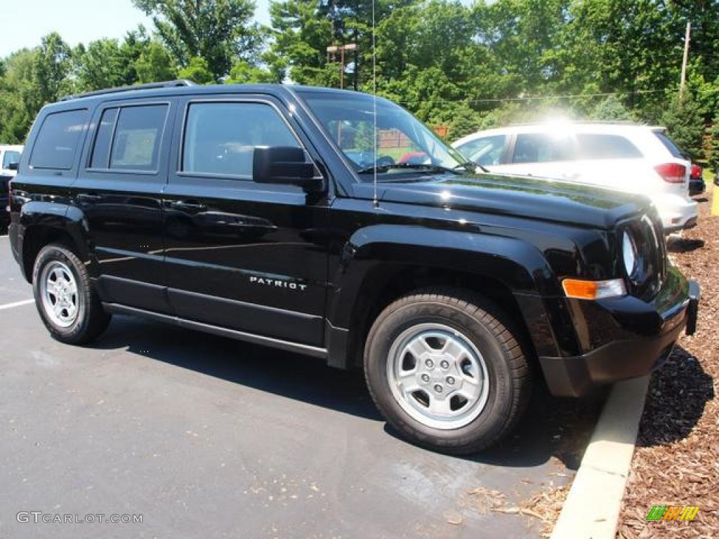 Black 2012 Jeep Patriot Sport Exterior Photo #66856376
