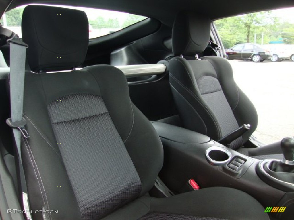 Black Cloth Interior 2009 Nissan 370Z Sport Coupe Photo #66856439