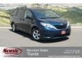 2011 South Pacific Blue Pearl Toyota Sienna LE  photo #1