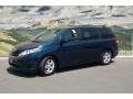 2011 South Pacific Blue Pearl Toyota Sienna LE  photo #4