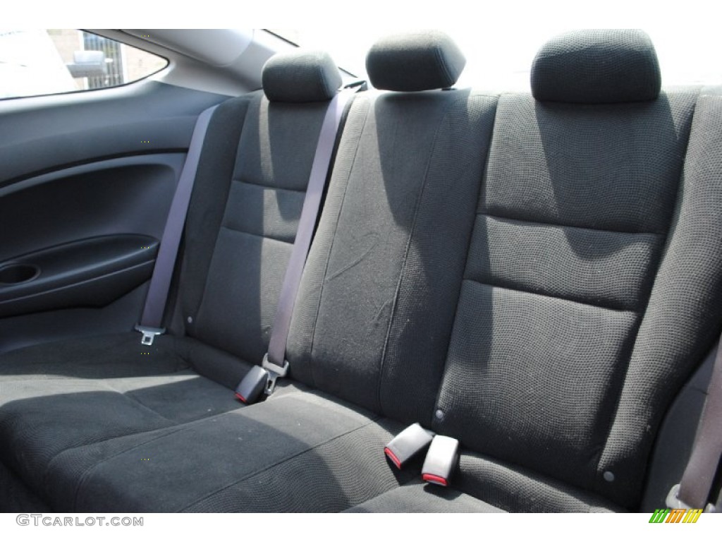 Black Interior 2009 Honda Accord EX Coupe Photo #66858146