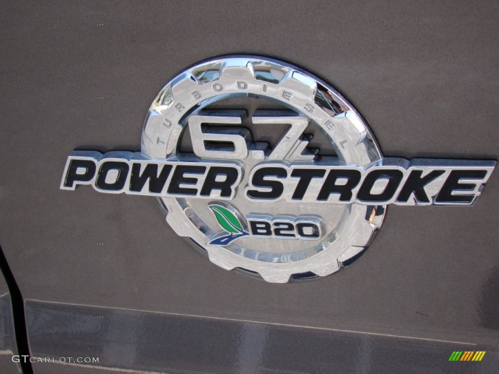 2011 Ford F350 Super Duty Lariat Crew Cab 4x4 Marks and Logos Photo #66858269