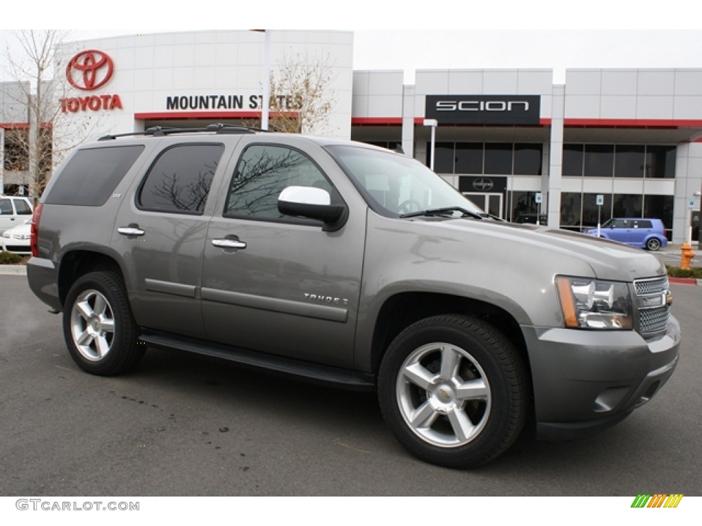 2007 Tahoe LTZ 4x4 - Graystone Metallic / Ebony photo #1