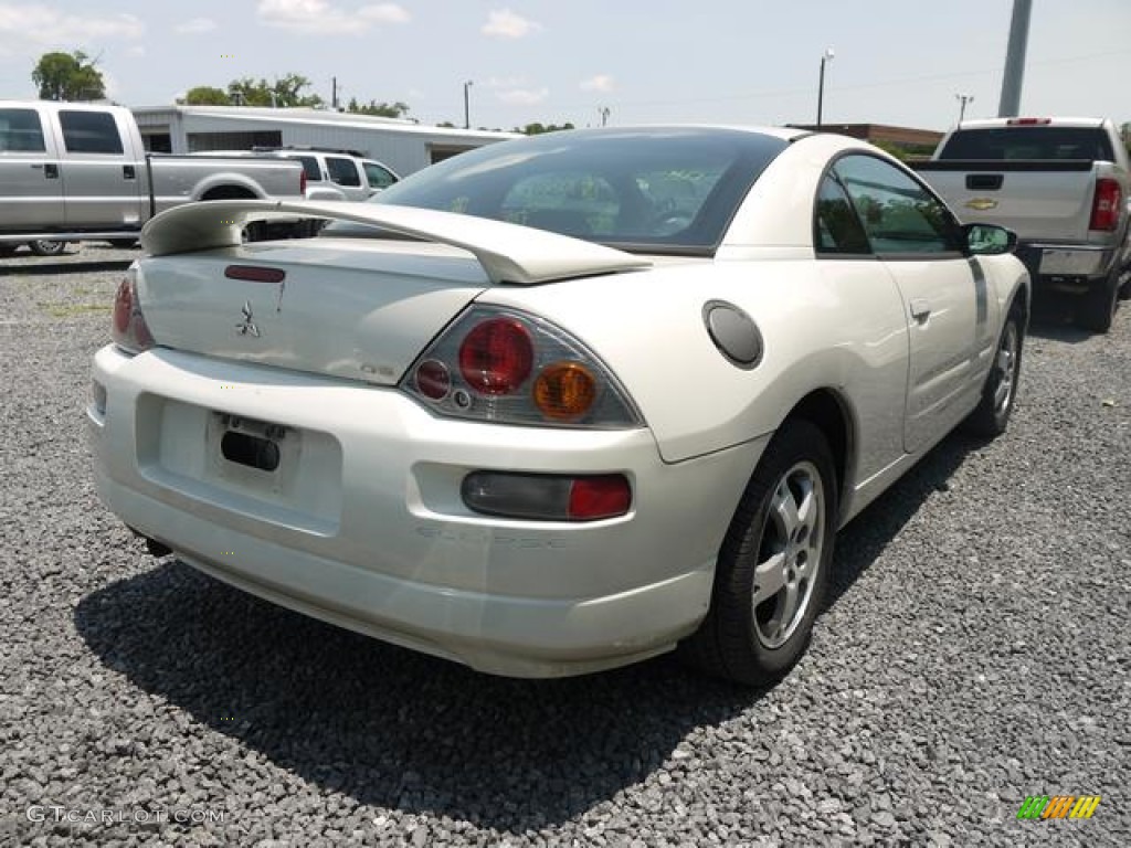 2003 Eclipse GS Coupe - Dover White Pearl / Sand Blast photo #5