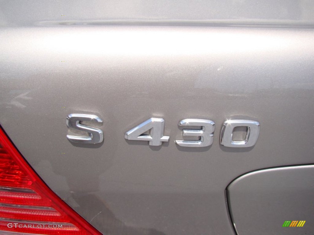 2003 S 430 Sedan - Pewter Silver Metallic / Charcoal photo #35