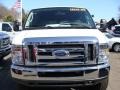 2008 Oxford White Ford E Series Van E350 Super Duty Commericial 4x4  photo #2