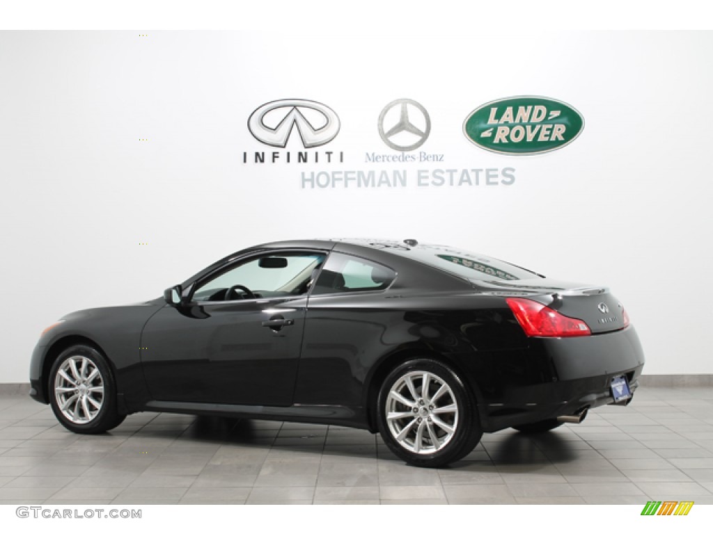 2011 G 37 x AWD Coupe - Black Obsidian / Graphite photo #5