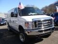 2008 Oxford White Ford E Series Van E350 Super Duty Commericial 4x4  photo #3