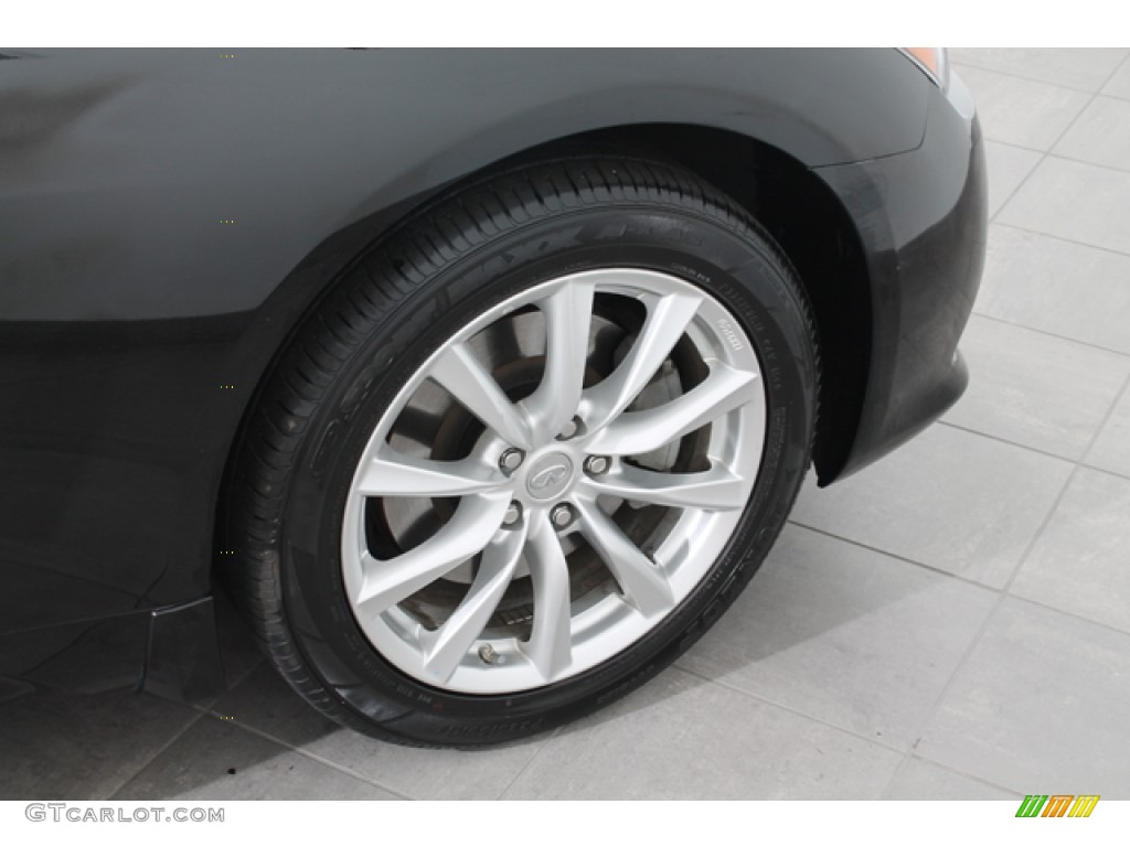 2011 G 37 x AWD Coupe - Black Obsidian / Graphite photo #29