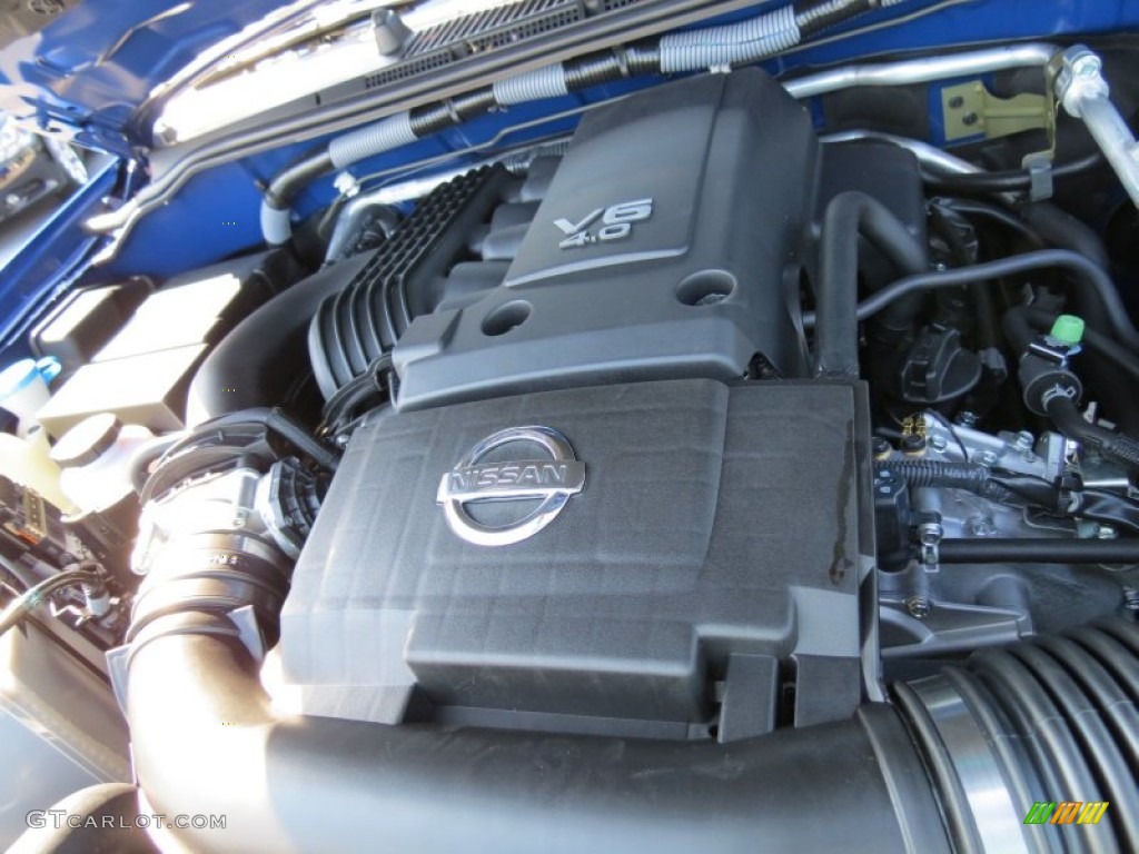 2012 Nissan Frontier SV Sport Appearance Crew Cab 4.0 Liter DOHC 24-Valve CVTCS V6 Engine Photo #66861203