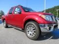 Red Brick 2012 Nissan Frontier SL Crew Cab Exterior