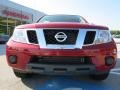 2012 Red Brick Nissan Frontier SV V6 King Cab  photo #8