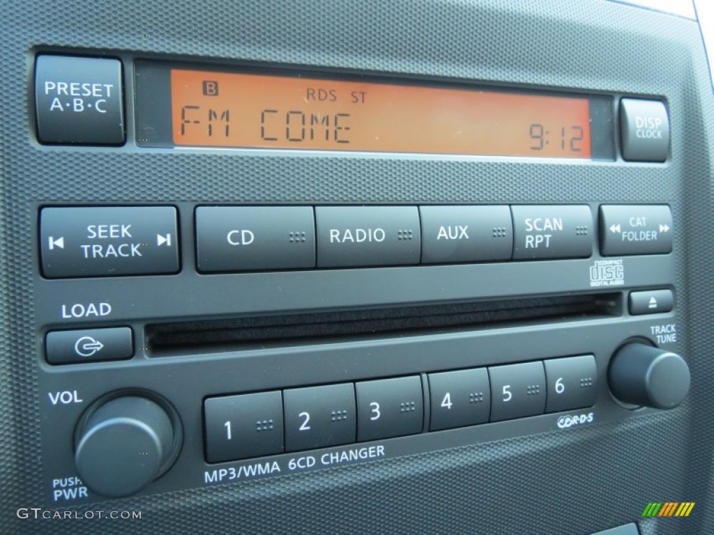 2012 Nissan Frontier SV Sport Appearance Crew Cab Audio System Photo #66861992