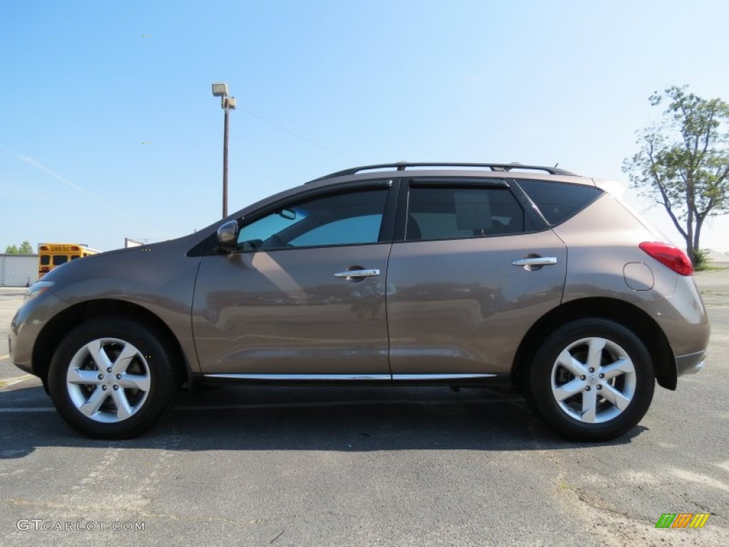 2009 Murano SL - Tinted Bronze Metallic / Beige photo #4