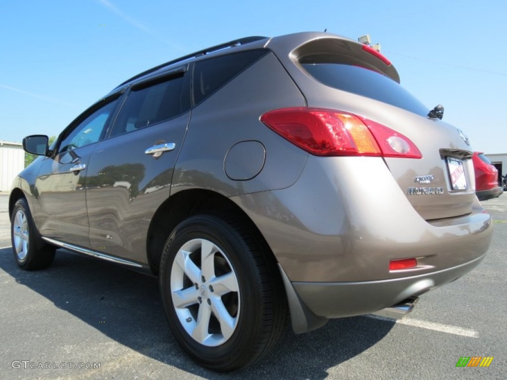 2009 Murano SL - Tinted Bronze Metallic / Beige photo #5