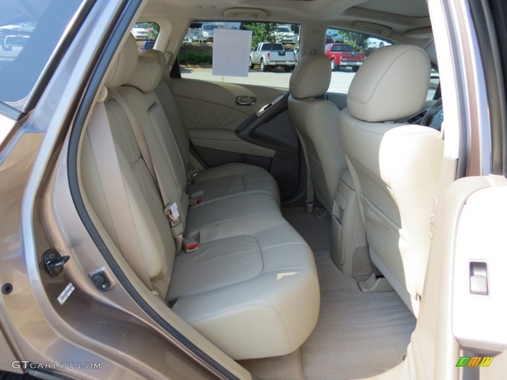 2009 Murano SL - Tinted Bronze Metallic / Beige photo #15