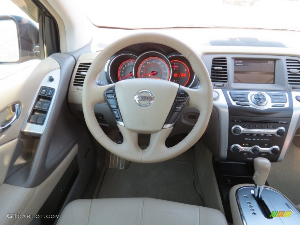 2009 Murano SL - Tinted Bronze Metallic / Beige photo #19