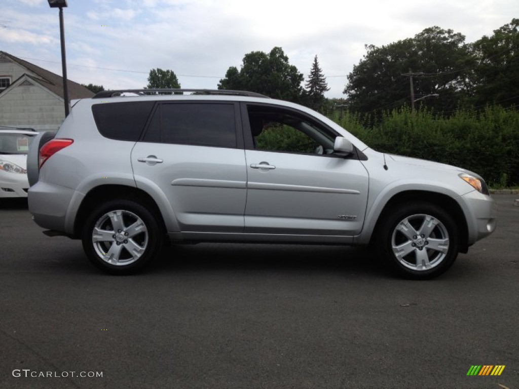 2007 RAV4 Sport 4WD - Classic Silver Metallic / Dark Charcoal photo #4