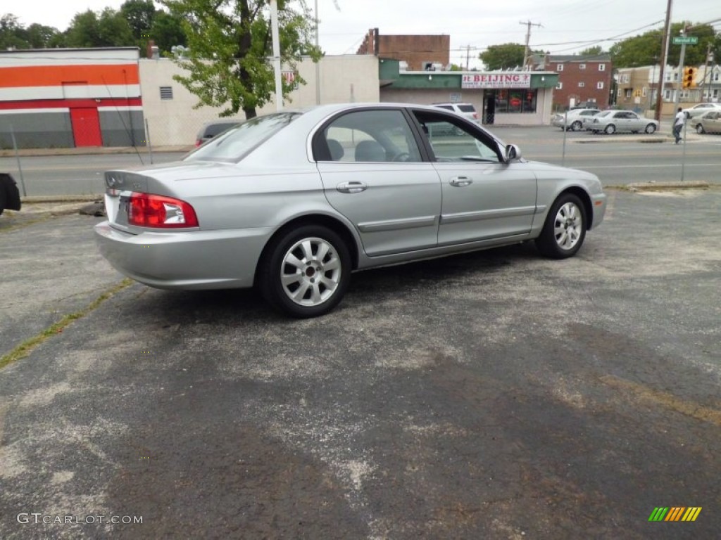2005 Optima LX V6 - Diamond Silver / Gray photo #4