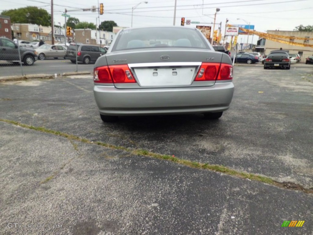 2005 Optima LX V6 - Diamond Silver / Gray photo #5