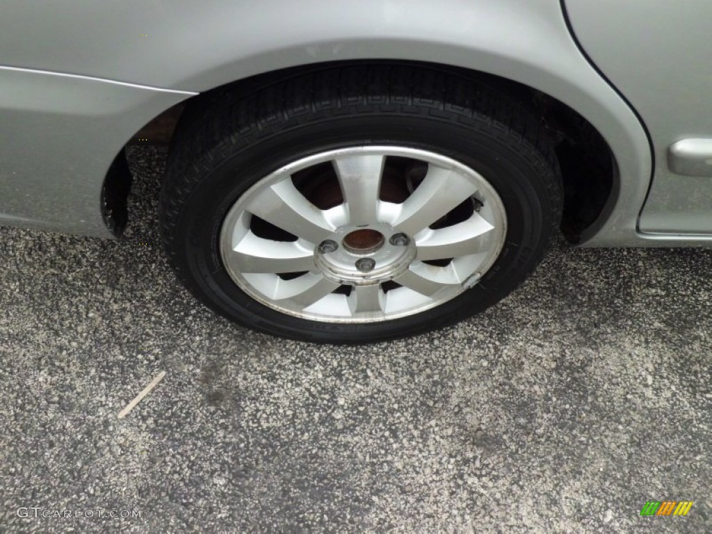 2005 Optima LX V6 - Diamond Silver / Gray photo #16