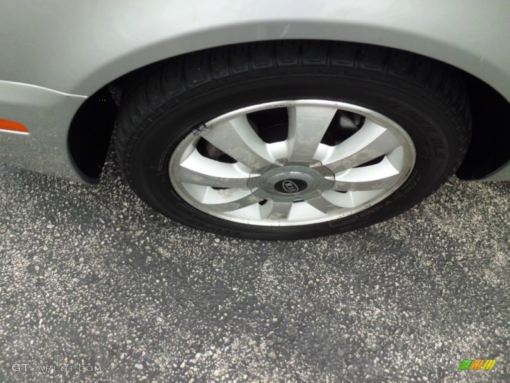 2005 Optima LX V6 - Diamond Silver / Gray photo #18