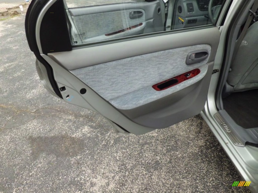 2005 Optima LX V6 - Diamond Silver / Gray photo #21