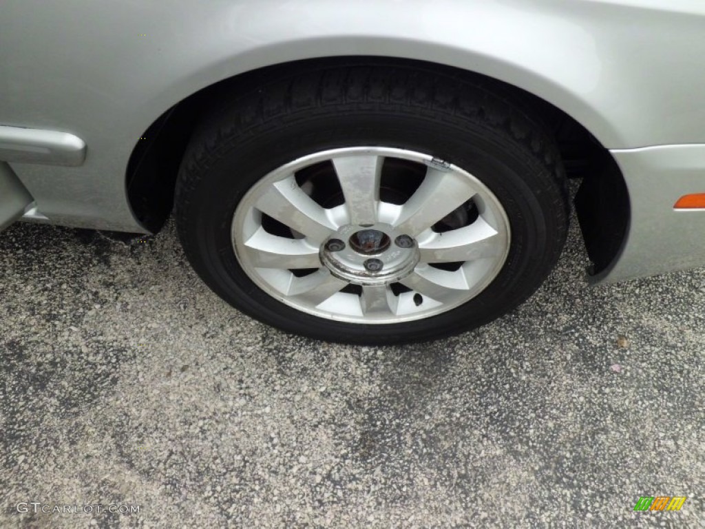 2005 Optima LX V6 - Diamond Silver / Gray photo #27