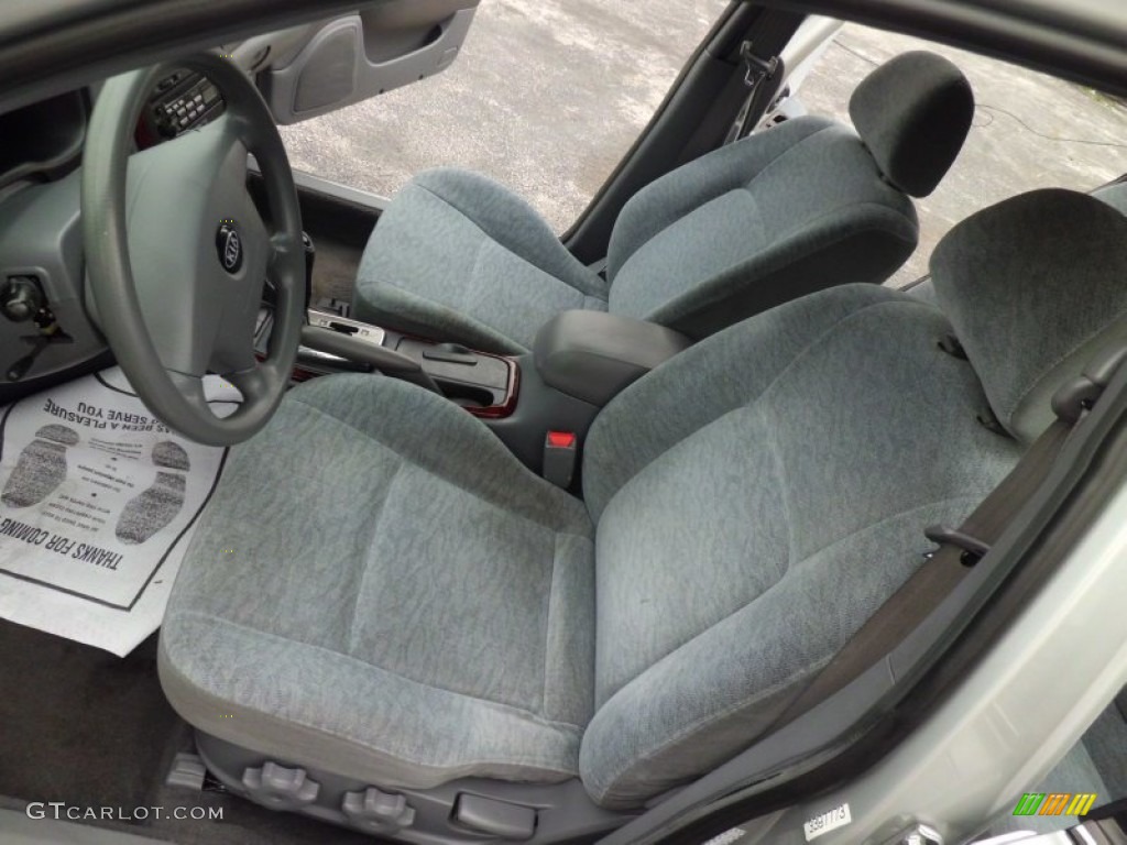 2005 Optima LX V6 - Diamond Silver / Gray photo #30