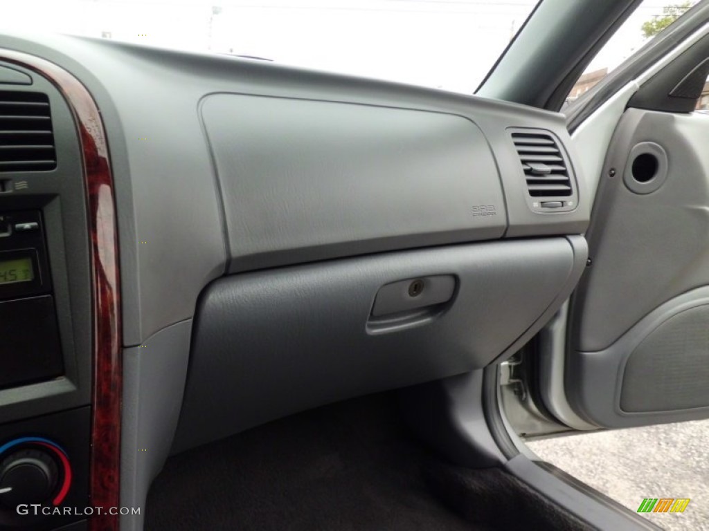 2005 Optima LX V6 - Diamond Silver / Gray photo #48