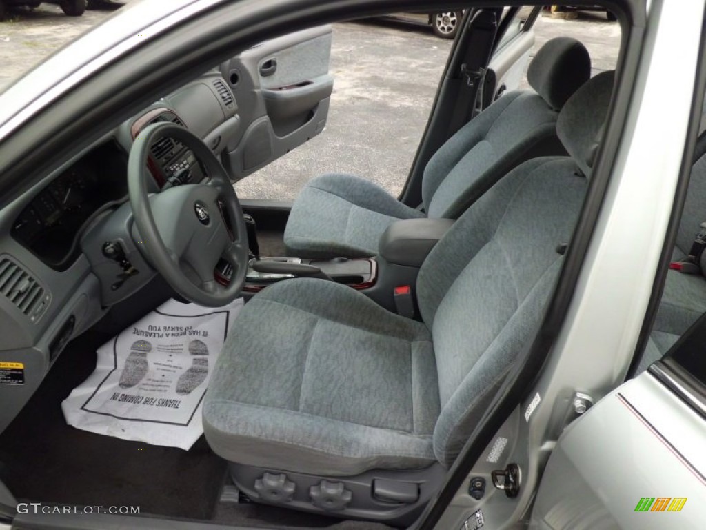 2005 Optima LX V6 - Diamond Silver / Gray photo #62