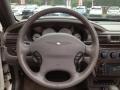 Taupe 2004 Chrysler Sebring Limited Convertible Steering Wheel