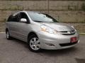 2010 Silver Shadow Pearl Toyota Sienna XLE  photo #1