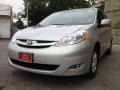 2010 Silver Shadow Pearl Toyota Sienna XLE  photo #3