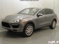 2011 Meteor Grey Metallic Porsche Cayenne Turbo  photo #4