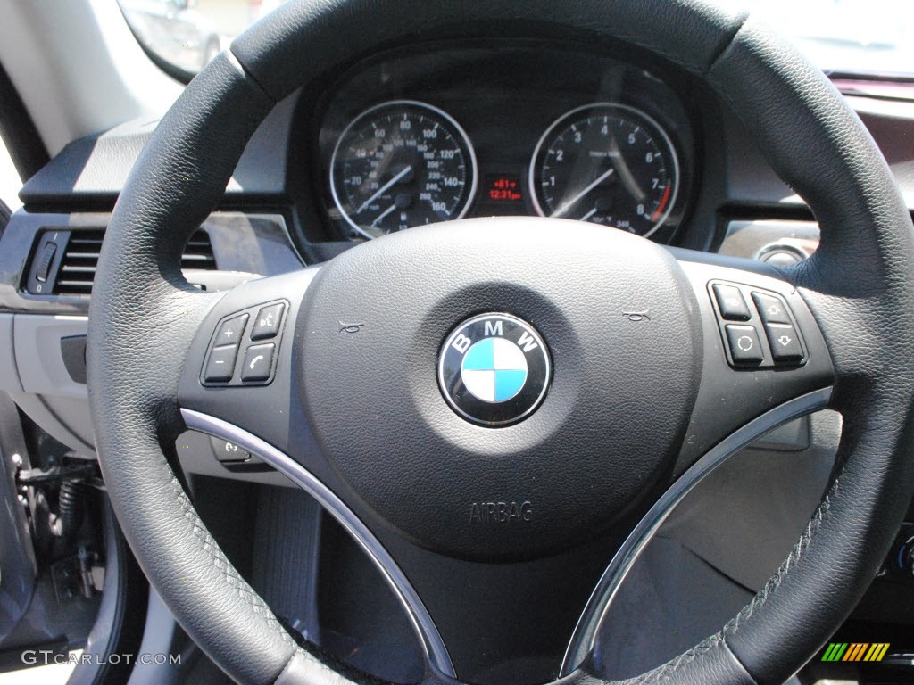 2009 3 Series 328i Coupe - Space Grey Metallic / Grey photo #18