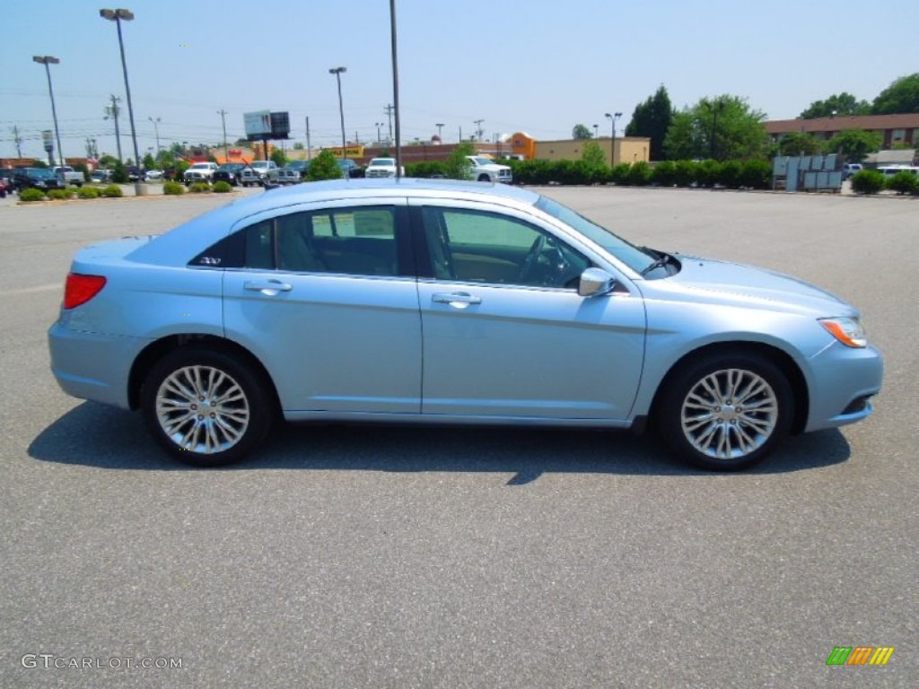 2012 Crystal Blue Pearl Coat Chrysler 200 Limited Sedan