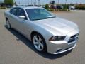 2012 Bright Silver Metallic Dodge Charger R/T Max  photo #2